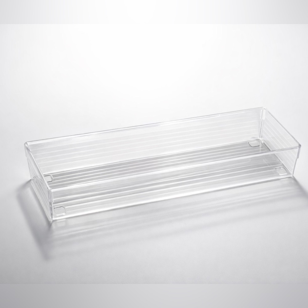 Clear Acrylic Storage Tray 12x4x2